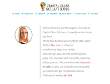 Tablet Screenshot of ccs-crystalclearsolutions.com